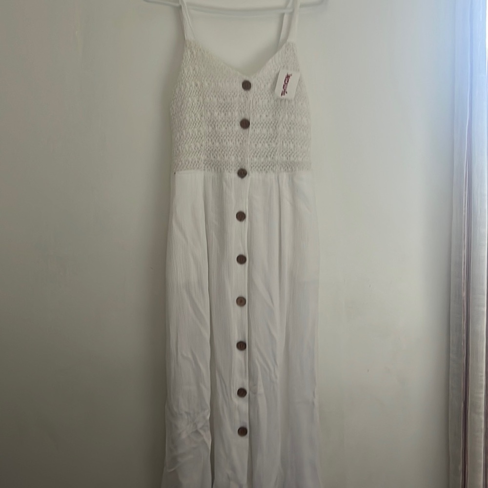 White summer dress